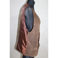 KAMIZELKA SKÓRA rozm. L